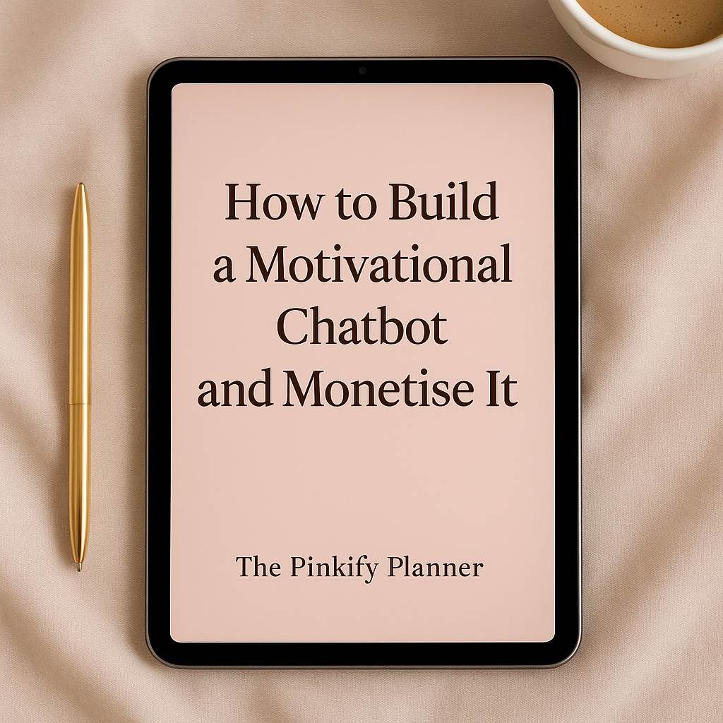 How to Build a Motivational Chatbot and Monetise it