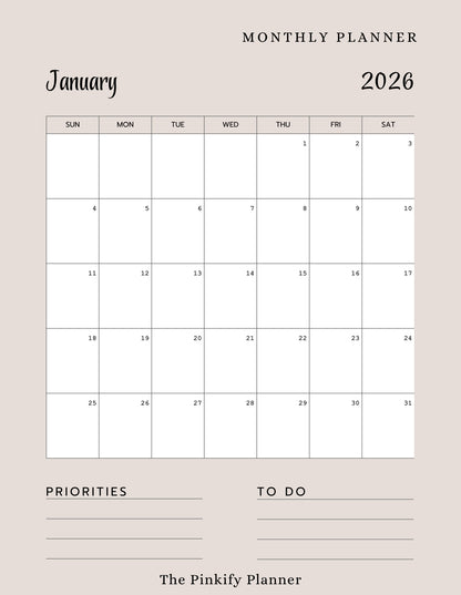 Soft Life Planner Bundle – Feminine Productivity System (Printable)