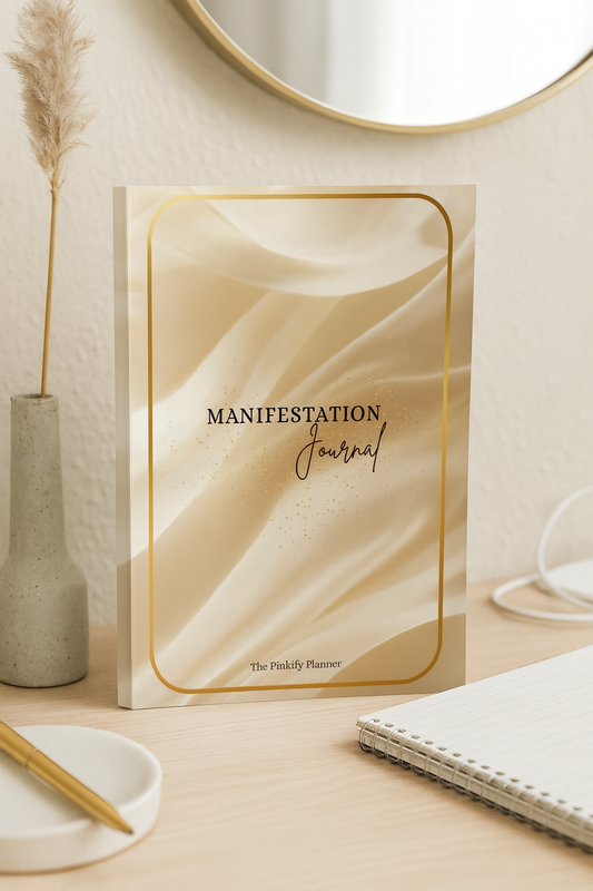 Manifestation Journal – Soft Life Feminine Planner for High-Value Women | Digital Download