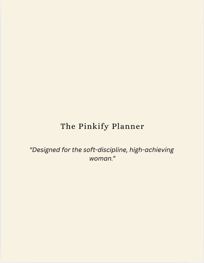 Manifestation Journal – Soft Life Feminine Planner for High-Value Women | Digital Download