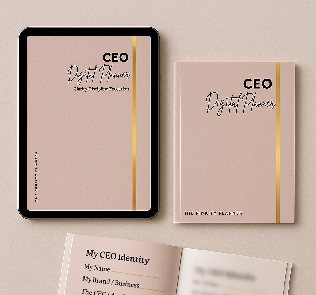 The Soft CEO Daily Planner (Digital + Print)