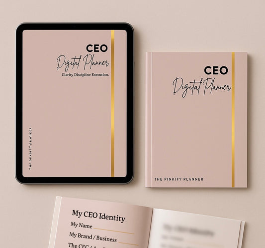 The Soft CEO Daily Planner (Digital + Print)